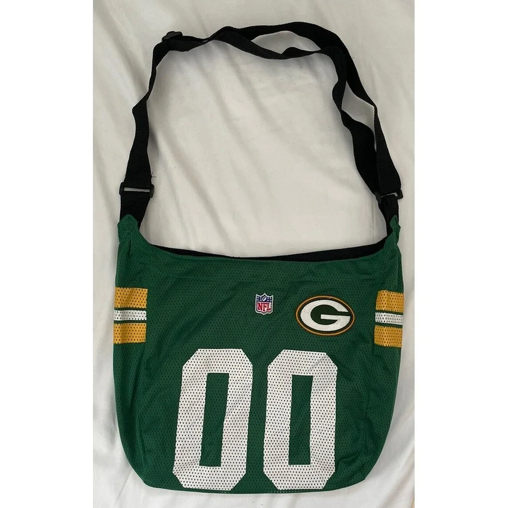 Green Bay Packers Bag  Satchell NFL Football‎ Jersey Womens Ladies W/ Strap